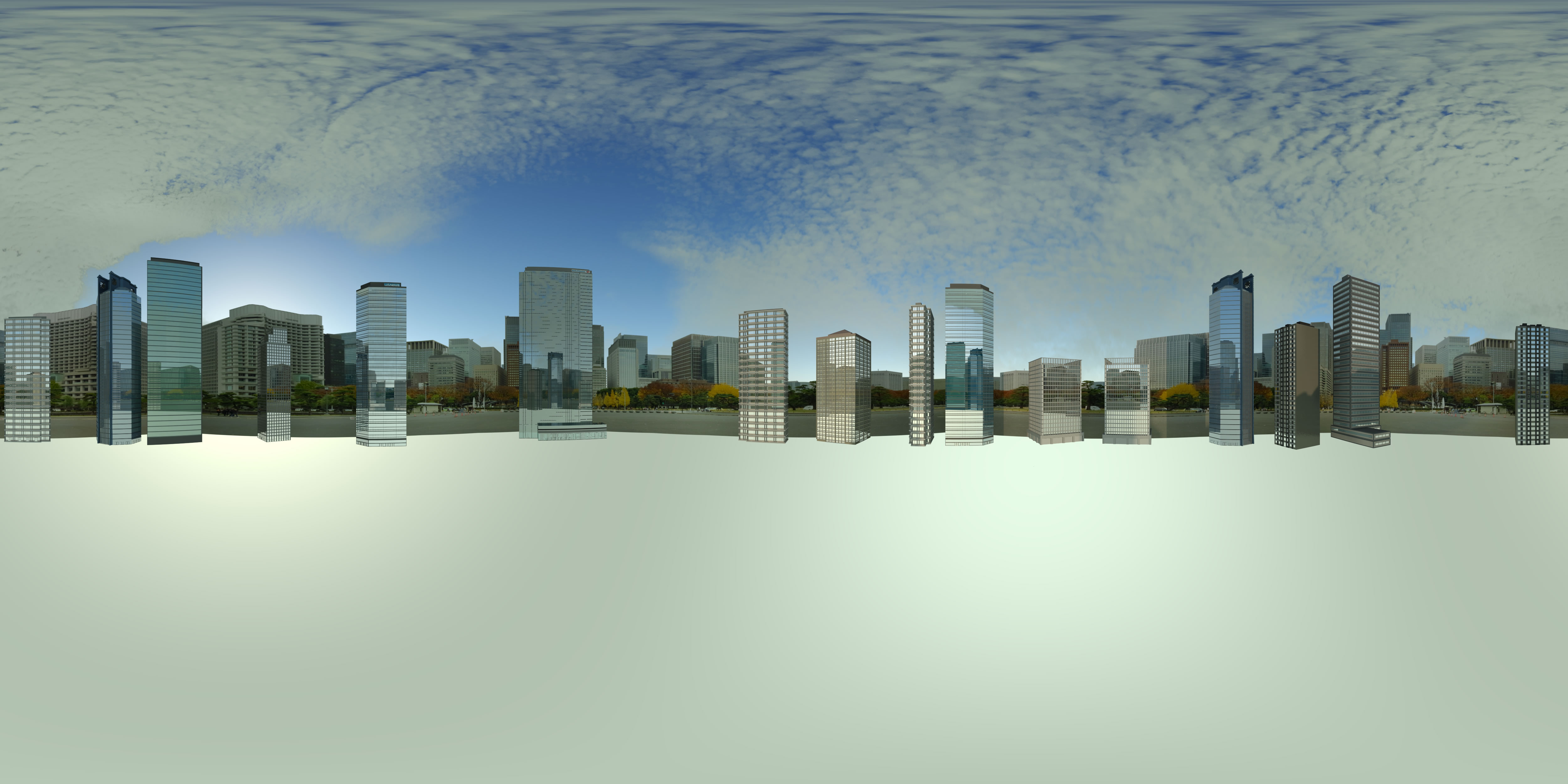 City Background For Sketchup